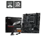 MSI PRO A620AM-G EVO WIFI   Processor family AMD   Processor socket AM5   DDR5   Number of SATA connectors 4   Supported hard disk drive interfaces SATA, M.2