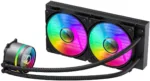 Gamemax CPU Liquid Cooler   ICEBURG 240 INFINITY   Black
