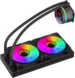 Gamemax CPU Liquid Cooler   ICEBURG 240 INFINITY   Black