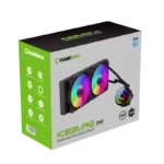 Gamemax CPU Liquid Cooler   ICEBURG 240 INFINITY   Black