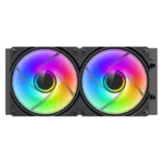 Gamemax CPU Liquid Cooler   ICEBURG 240 INFINITY   Black