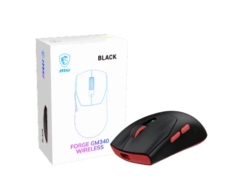 MSI FORGE GM340   Wireless   2.4 GHz, Bluetooth, USB 2.0