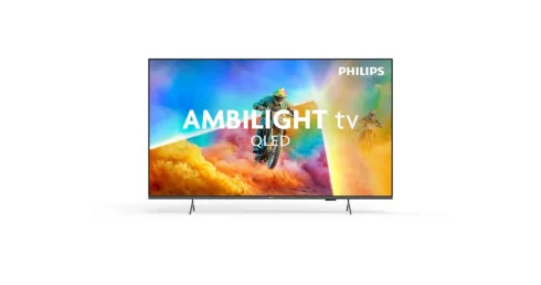 Philips QLED Ambilight TV   65PQS8501/12   65   Smart TV   Titan OS   4K UHD   Black