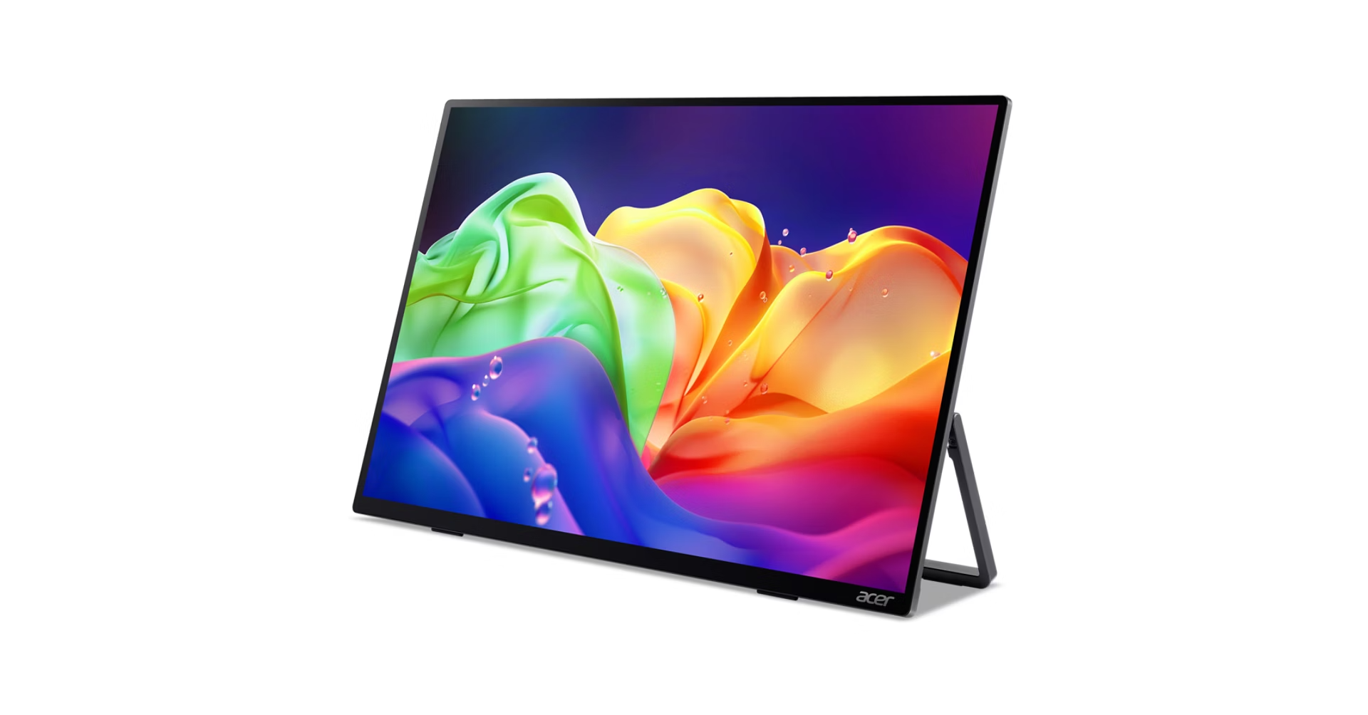610675-um-zp0ee-002-0.webp Acer PE160WUTsmiuux 40cm 15.6” Portable OLED 120Hz Touch 16:10 1ms(GTG) HDMI 2xType-C MM Audio out HDR10 AdaptiveSync Calman Verified EU Si Acer