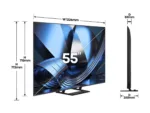 Hisense 55U7SE 55″ (139 cm) UHD MiniLED Smart TV   Hisense