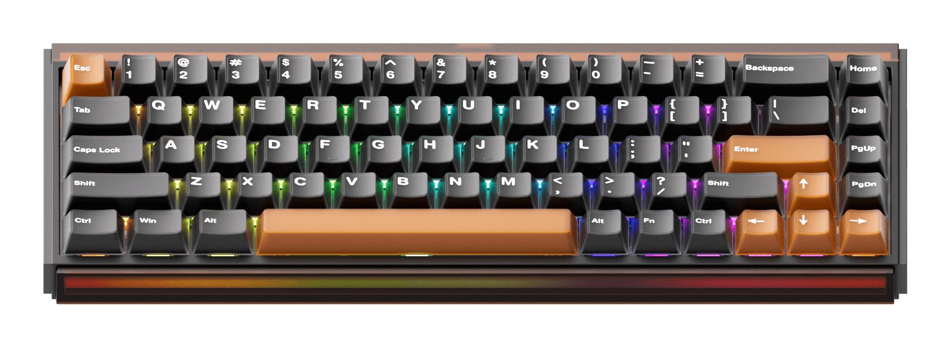 6c46c924-f9db-4688-ae1b-452c945f2ffd KEYBOARD WRL RAY68-HE/BROWN 103-RA68A-000 AKKO