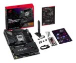 Mainboard ASUS AMD B850 SAM5 ATX Memory DDR5 Memory slots 4 1xPCI-Express 4.0 16x 1xPCI-Express 5.0 16x 4xM.2 1xHDMI 1xDisplayPort 12xUSB 2.0 3xUSB-C 1xUSB-C w/Thunderbolt 1xOptical S/PDIF 1xRJ45 2xAudio port STRIXB850-FGAMINGWIFI