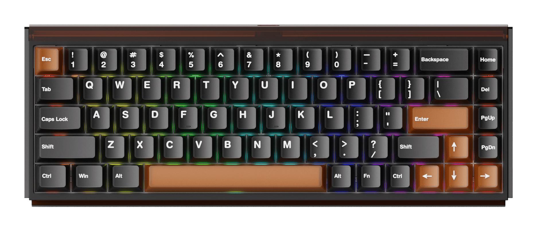b14c5cd0-0a32-4b34-84ad-7f8190f014ce KEYBOARD WRL RAY68-HE/BROWN 103-RA68A-000 AKKO