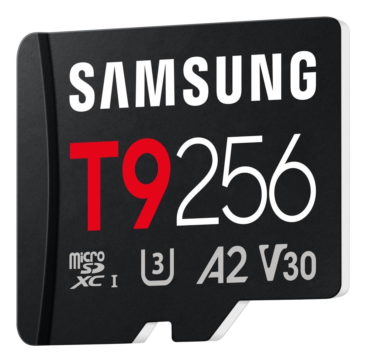 b6e79ef7-fc07-4ed4-bb08-8f1341b5be07 MEMORY MICRO SDXC T9 256GB/V30 MB-MH256T/WW SAMSUNG
