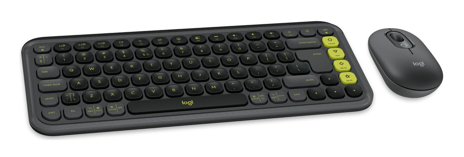 dac5fa9f-e5ee-46e3-97dc-c3e80fac07e2 KEYBOARD +MOUSE COMBO POP ICON/GR/GREEN 920-013140 LOGITECH