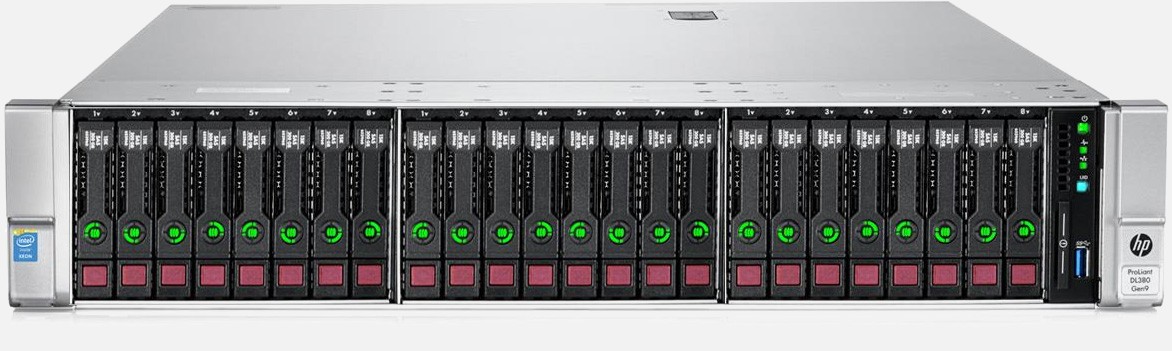 dl380-24-front-3.jpg HP ProLiant DL380 Gen9 Server 2× E5-2680v4 4×3.5" LFF + 800W PSU (Atnaujinta)