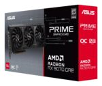 Graphics Card ASUS AMD Radeon RX 9070 GRE 2280 MHz 12 GB GDDR6 192 bit PCI Express 5.0 Active PRIME-RX9070GRE-O12G