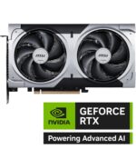 Graphics Card MSI NVIDIA GeForce RTX 5060 Ti 16 GB GDDR7 128 bit PCIE 5.0 16x Dual Slot Fansink 5060TI16GVENTUS2XOCPLUS