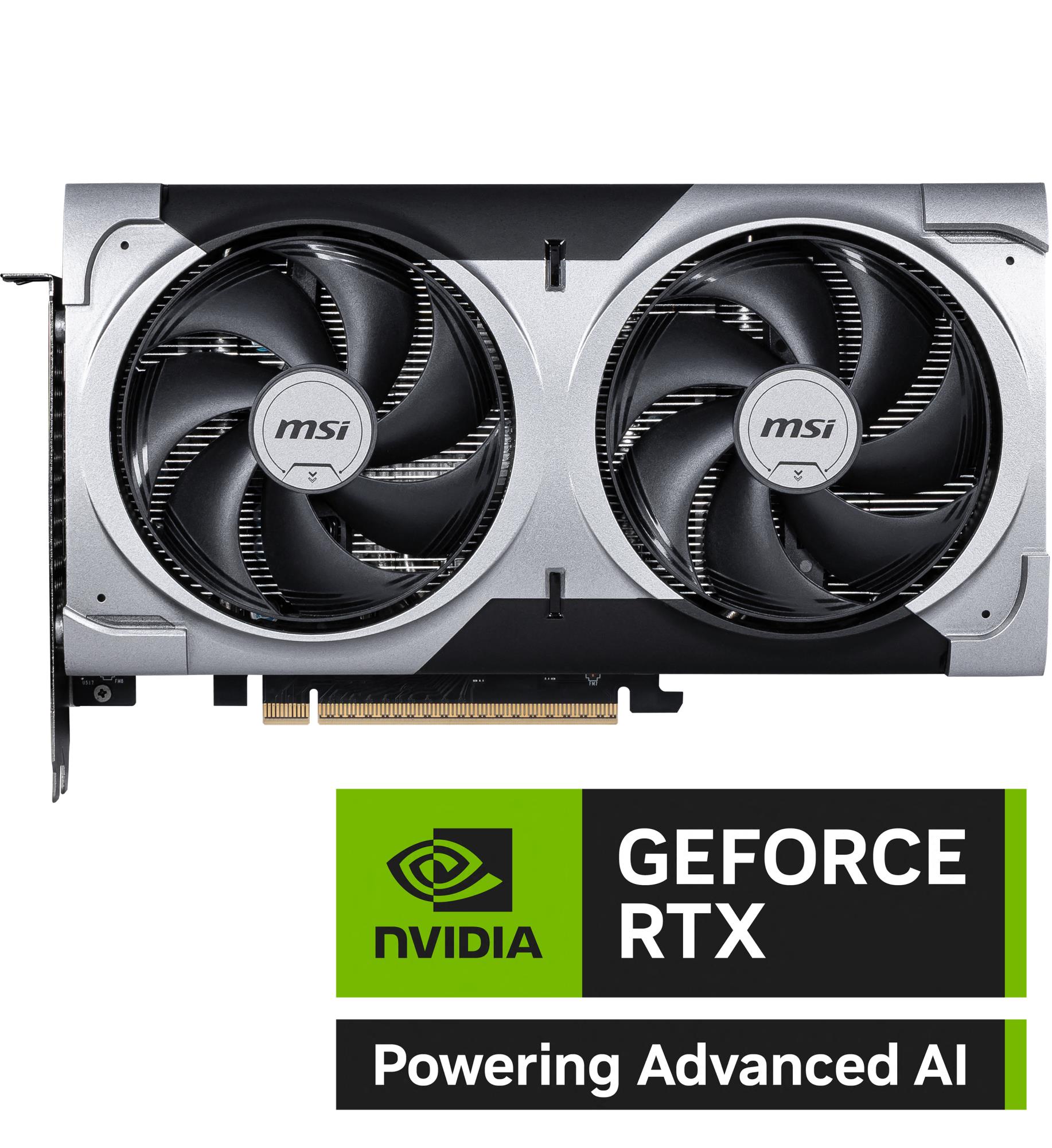 f8701f69-59b9-4b85-bbe6-703a0bb53783 Graphics Card MSI NVIDIA GeForce RTX 5060 Ti 16 GB GDDR7 128 bit PCIE 5.0 16x Dual Slot Fansink 5060TI16GVENTUS2XOCPLUS
