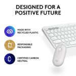 KEYBOARD +MOUSE COMBO PEBBLE 2/WHITE 920-012240 LOGITECH