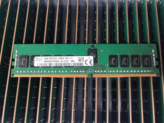 SK Hynix 16GB DDR4 ECC RDIMM Server Memory SK Hynix Server HMA82GR7AFR8N/VK 16GB DDR4 2666MHz RDIMM ECC (Atnaujinta)