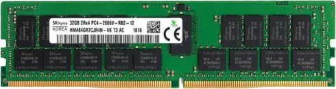 SK Hynix Server HMA84GR7CJR4N/VK 32GB DDR4 2666MHz RDIMM ECC (Atnaujinta)