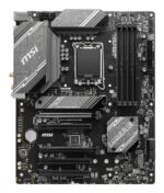 Mainboard MSI Intel B760 Express LGA1700 ATX Memory DDR5 Memory slots 4 5xPCI-Express 16x 2xM.2 1xHDMI 1xDisplayPort 2xUSB 2.0 2xUSB 3.2 1xUSB-C 1xPS/2 1xOptical S/PDIF 1xRJ45 5xAudio port B760GAMINGPLUSWIFI