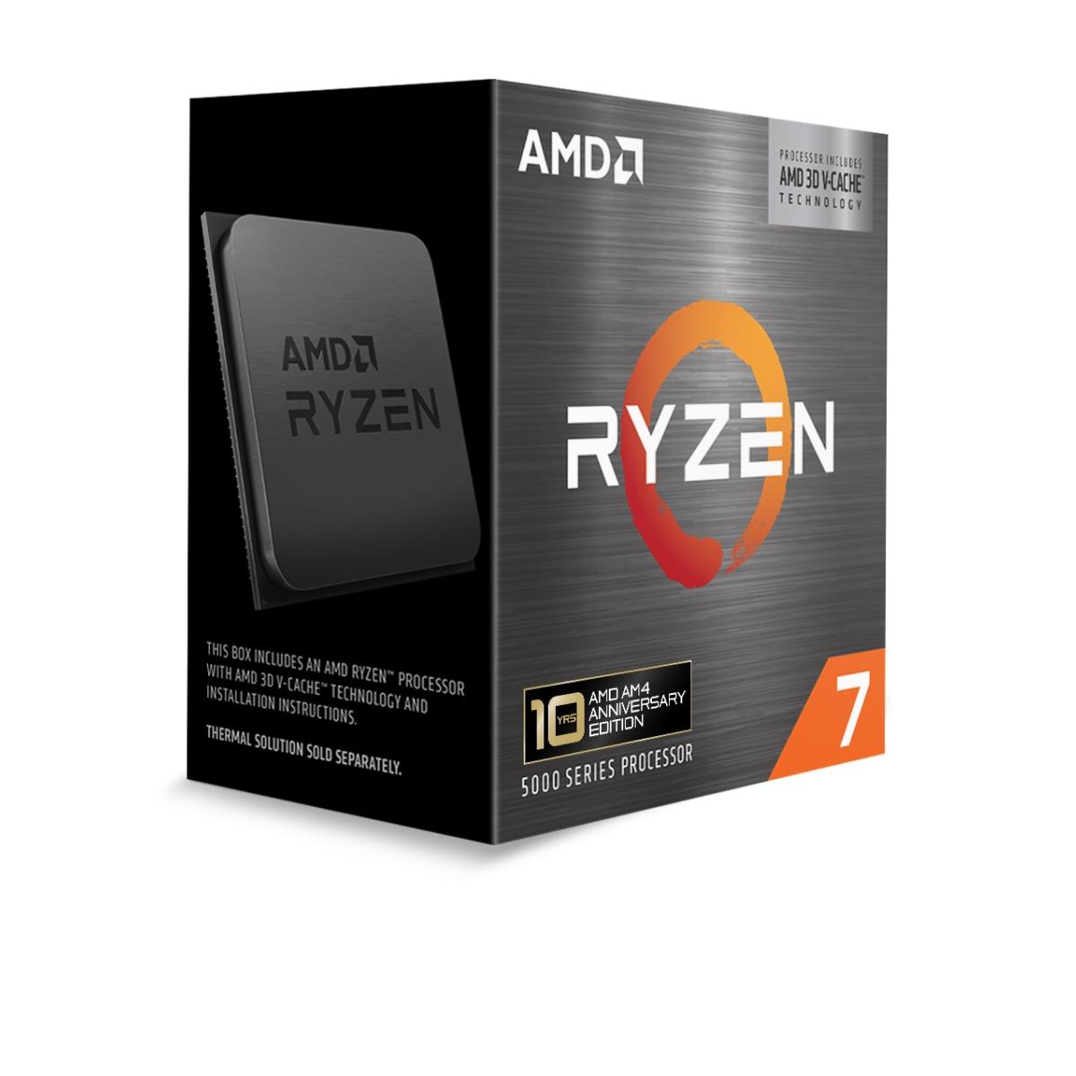 03e2c685-9397-4c10-8ca5-3c6126347f48 CPU AMD AMD RyzenT 7 5800X3D 3.4 GHz 8xCores Cache 96 MB Socket Socket AM4 TDP 105 W Box 100-100000651POF