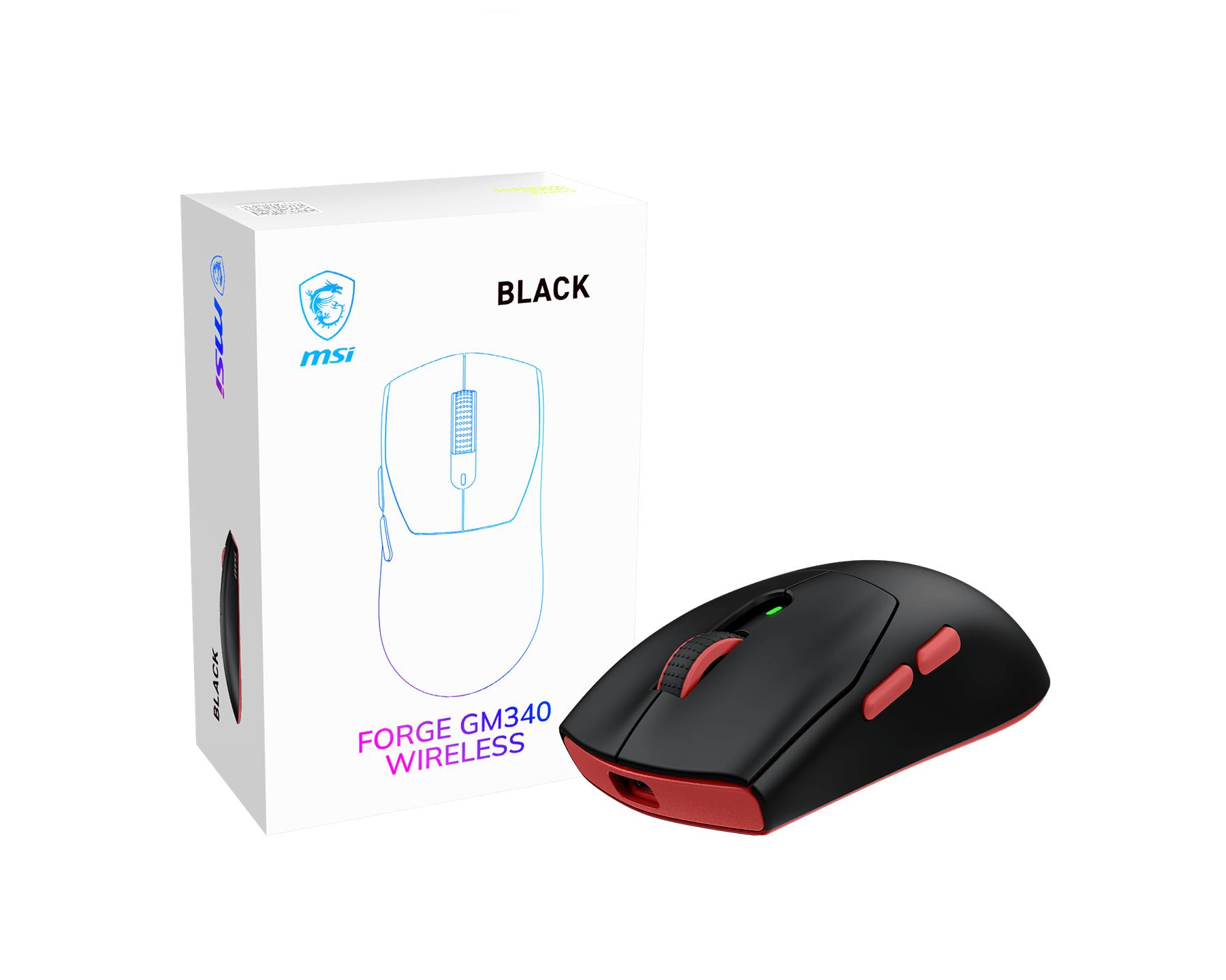 0796cb95-c6e2-4389-b4fd-c4f0fb07ffb5 MOUSE USB OPTICAL WRL GAMING/FORGE GM340 WIRELESS BLACK MSI