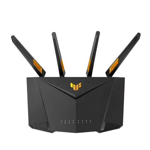 091af28f-dd4f-41e6-85d6-a501a986edb6 Wireless Router ASUS Wireless Router 3000 Mbps Mesh Wi-Fi 5 Wi-Fi 6 IEEE 802.11a/b/g IEEE 802.11n USB 3.1 1 WAN 4×10/100/1000M Number of antennas 4 TUF-AX3000