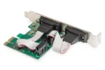 Digitus 2-Port Serial Interface Card, PCIe DS-30000-1 PCIe