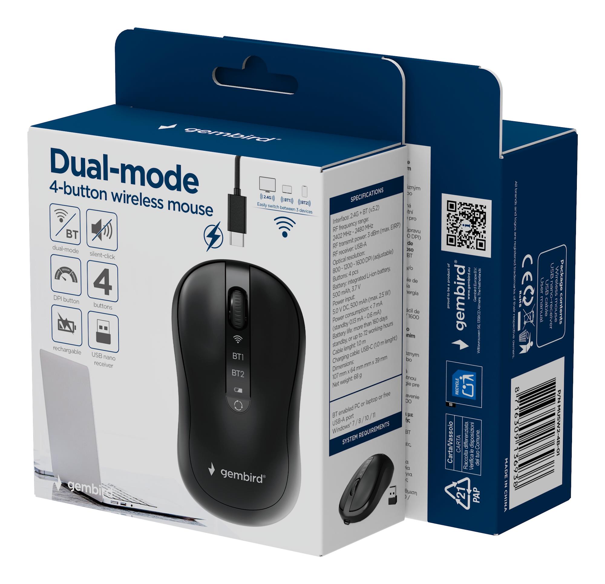 327a9468-9884-4a6e-b3ca-f7cf51894c2a MOUSE USB OPTICAL WRL/MUSW2-4B-01 GEMBIRD