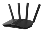 Asus DWiFi 7 AiMesh Extendable Router RT-BE58U 802.11be 10/100/1000 Mbit/s Ethernet LAN (RJ-45) ports 5 Mesh Support Yes MU-MiMO Yes 4G Antenna type External