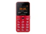 myPhone Halo Easy Red 1.77 ” TFT 24 MB 32 MB Single SIM Bluetooth Main camera resolution 0.3 MP 1000 mAh