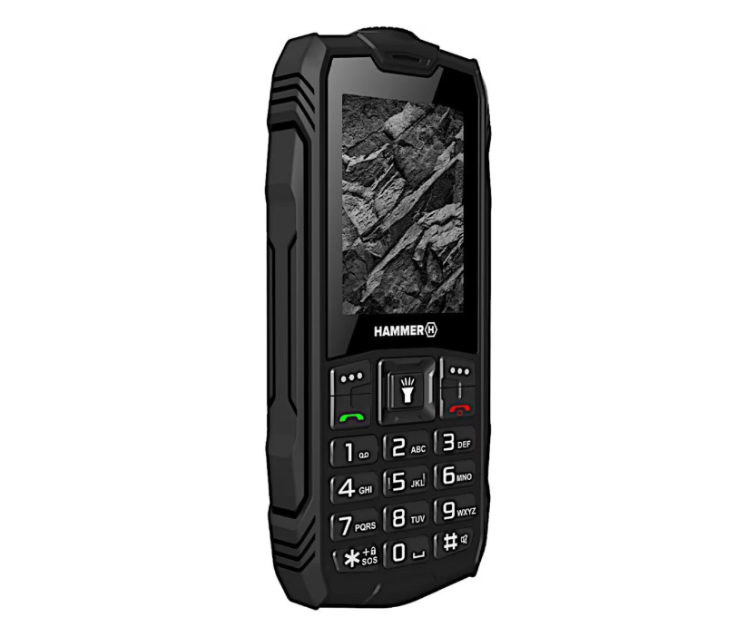455313-tel000780-5902983617747-0.webp Hammer Rock Black 2.4 ” TFT 32 MB 32 MB Dual SIM Bluetooth 3.0 Main camera resolution 0.3 MP 1800 mAh