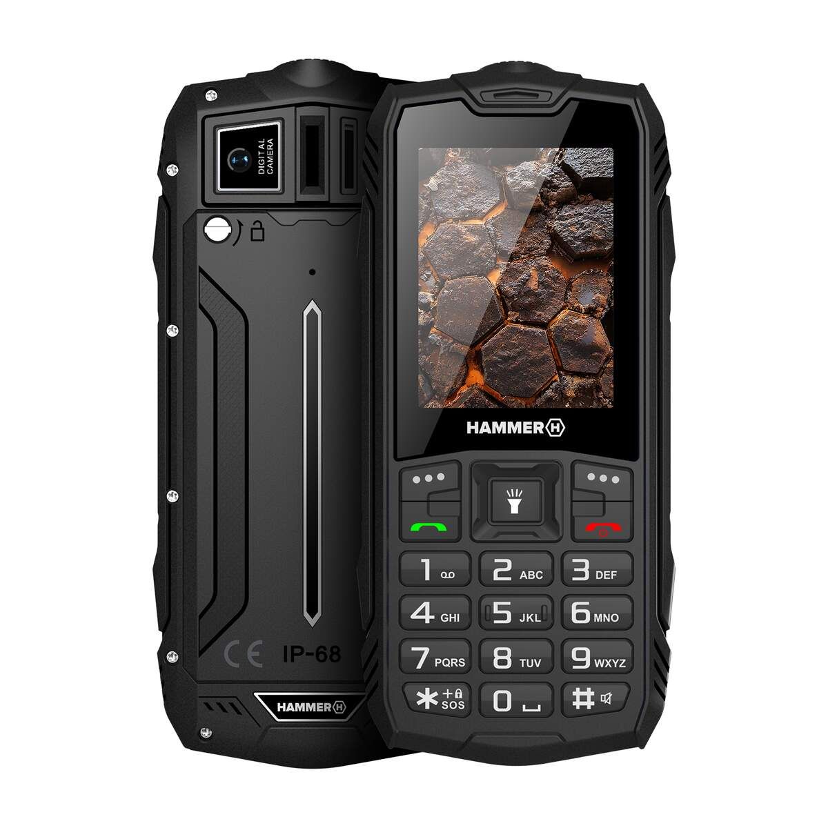 477817-tel001068-5902983638384-0.webp SALE OUT. Hammer ROCK LTE Black 2.4 ” IPS 48 MB 128 MB Dual SIM 3G Main camera resolution 2 MP 3000 mAh USED, REFURBISHED, WITHOUT ACCESSORIES