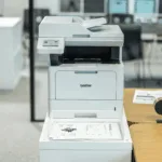 Brother Printer MFC-L5715DN Laser Mono All-in-one A4 Wi-Fi White