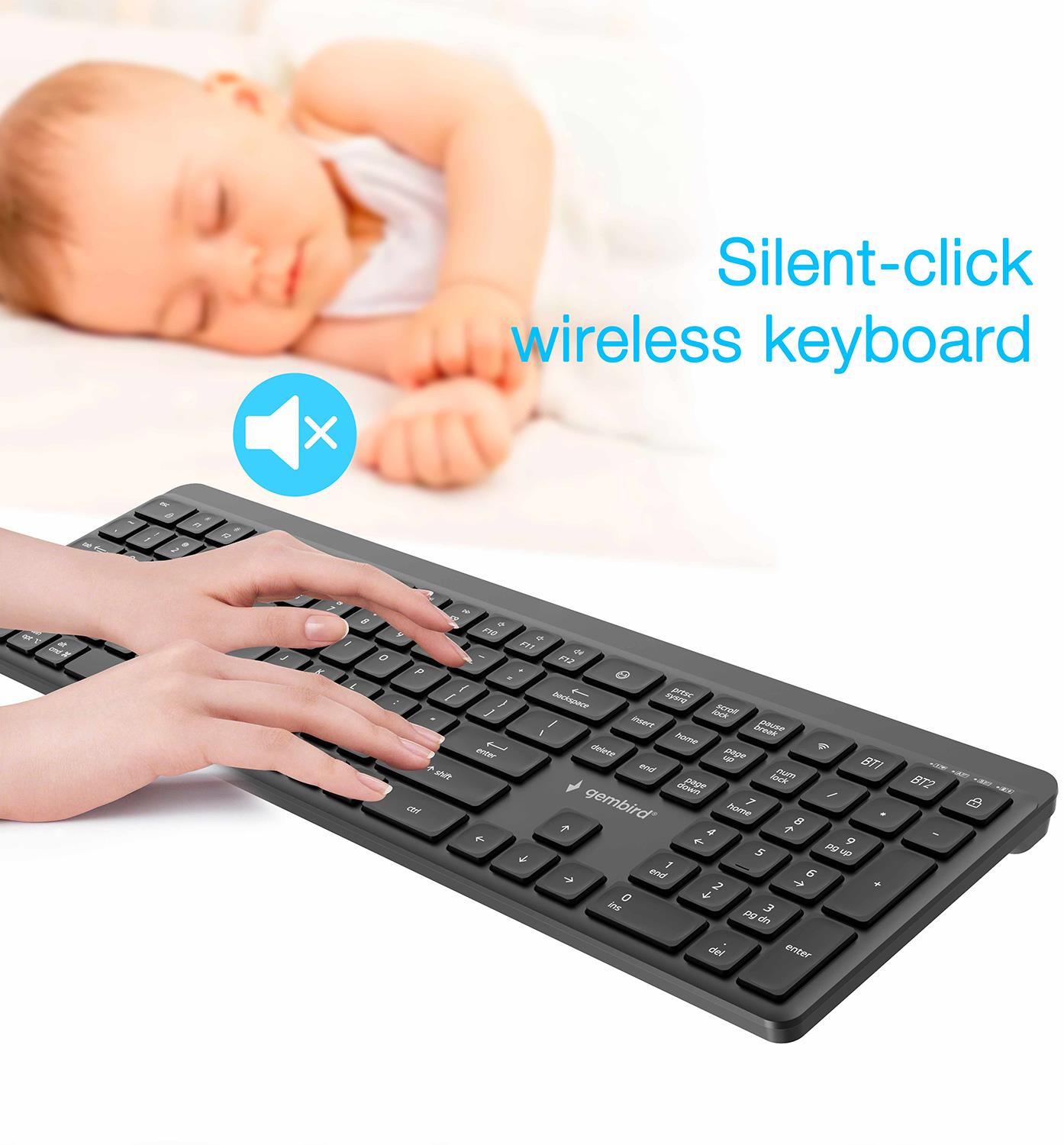 49c12015-2760-47a0-864f-64e3d82cca4f KEYBOARD WRL SLIM 2.4G+BT US/KB-WPS-03 GEMBIRD