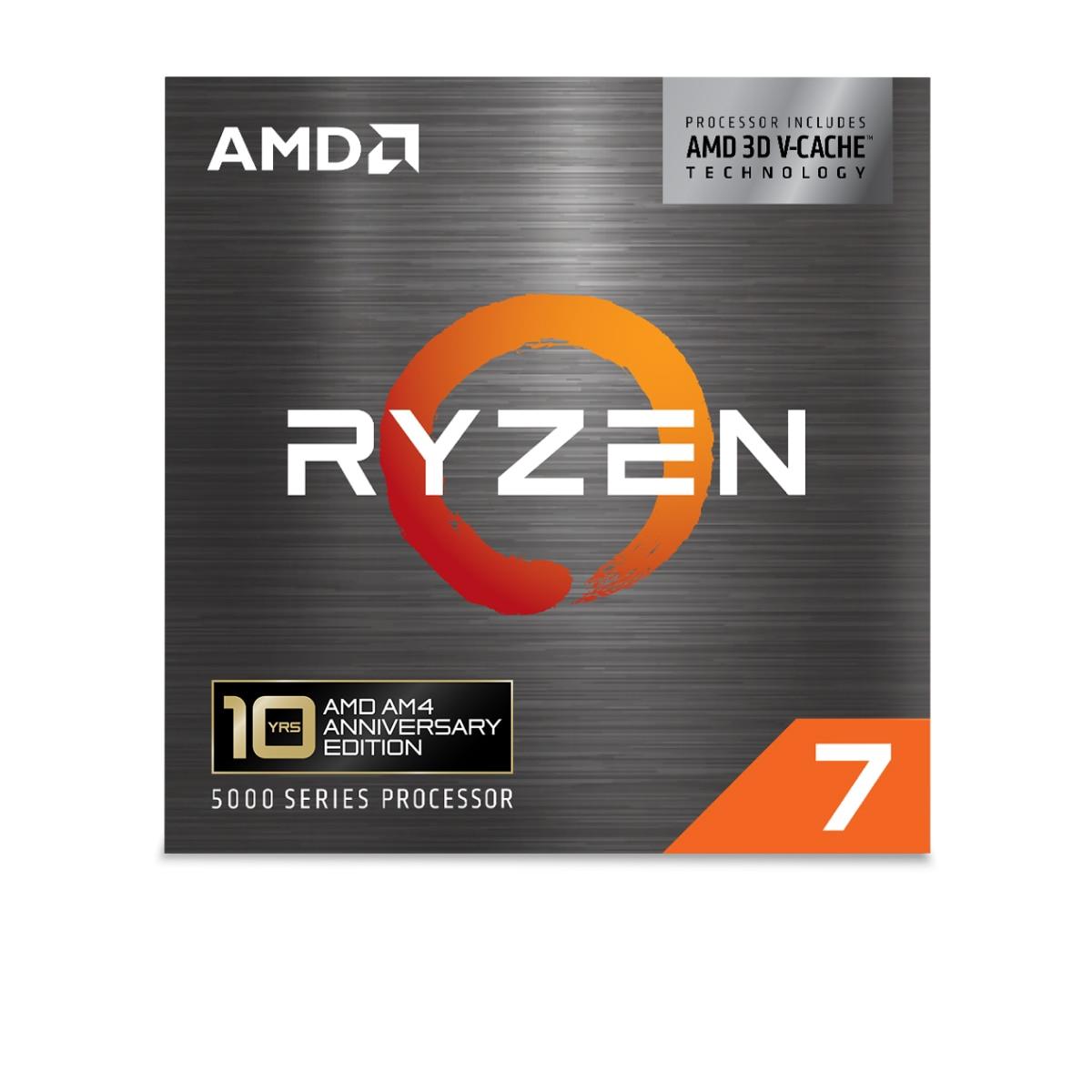 51cfe2d0-dc0a-4f93-b87e-823a2b9e0c10 CPU AMD AMD RyzenT 7 5800X3D 3.4 GHz 8xCores Cache 96 MB Socket Socket AM4 TDP 105 W Box 100-100000651POF
