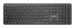 KEYBOARD WRL SLIM 2.4G+BT US/KB-WPS-03 GEMBIRD