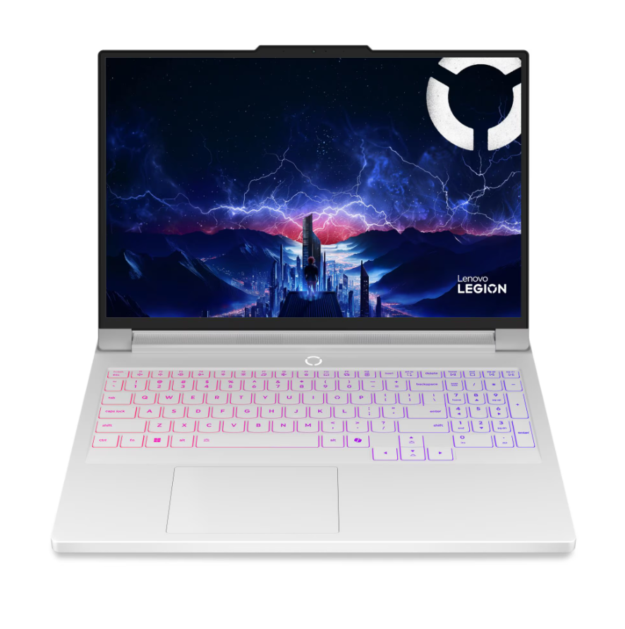 604381-83f500k6nt-199275596124-0.webp Lenovo Legion Pro 7 16IAX10H Intel Glacier White 16 ” OLED WQXGA 2560 x 1600 pixels Glossy Intel Core Ultra 7 255HX 32 GB CSODIMM DDR5 Solid-state drive capacity 1000 GB NVIDIA GeForce RTX 5070 Ti GDDR7 12 GB Windows 11 Home 802.11be Bluetooth version 5.4 Keyboard language English Keyboard backlit Warranty 24 month(s) Battery warranty 12 month(s)