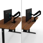 Arozzi Electric Standing Desk Arena Nordico Walnut