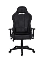 Arozzi Metal/Reinforced nylon Gaming Chair Torretta Soft Fabric Pure Black