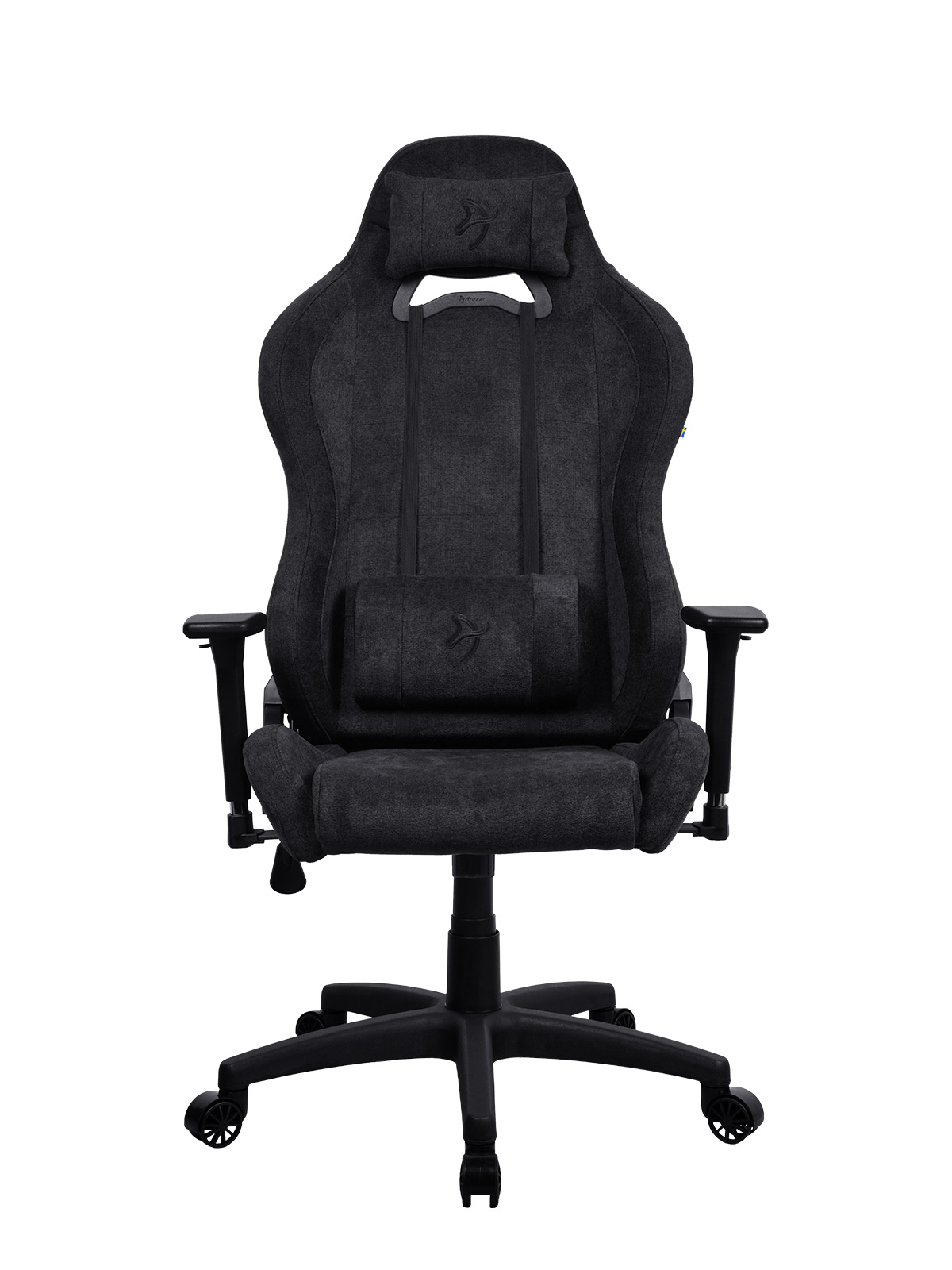 605006-torretta-sfb-pbk-850054766304-0.webp Arozzi Metal/Reinforced nylon Gaming Chair Torretta Soft Fabric Pure Black