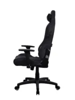 Arozzi Metal/Reinforced nylon Gaming Chair Torretta Soft Fabric Pure Black