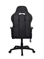 Arozzi Metal/Reinforced nylon Gaming Chair Torretta Soft Fabric Pure Black