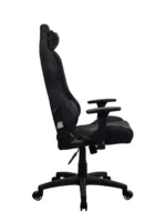 Arozzi Metal/Reinforced nylon Gaming Chair Torretta Soft Fabric Pure Black