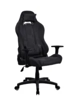 Arozzi Metal/Reinforced nylon Gaming Chair Torretta Soft Fabric Pure Black