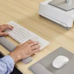 Fellowes Breyta Keyboard Wrist Rest Grey