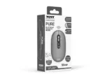 PORT CONNECT Mouse PURE MAC Wireless Bluetooth Gris clair