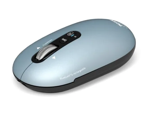 PORT CONNECT Mouse PURE MAC Wireless Bluetooth Pastel Blue