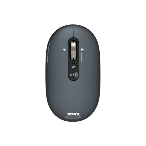 PORT CONNECT Mouse PURE MAC Wireless Bluetooth Gray