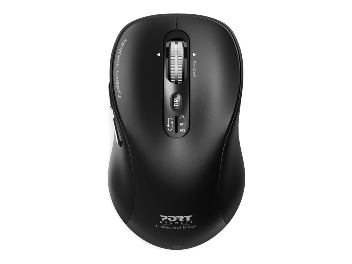 606786-900707c-3567042030725-0.webp PORT CONNECT Expert Mouse, Wireless Bluetooth Black