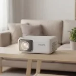 Philips NeoPix 106 Projector, 1280×720, 1.2:1, 500:1, Gray