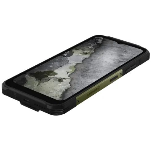 Hammer Construction 2 Green 6.58 ” 1080 x 2408 pixels Mediatek Dimensity 6300 Internal RAM 6 GB 256 GB Dual SIM 3G 4G 5G Main camera resolution 50 MP Android 14 6500 mAh
